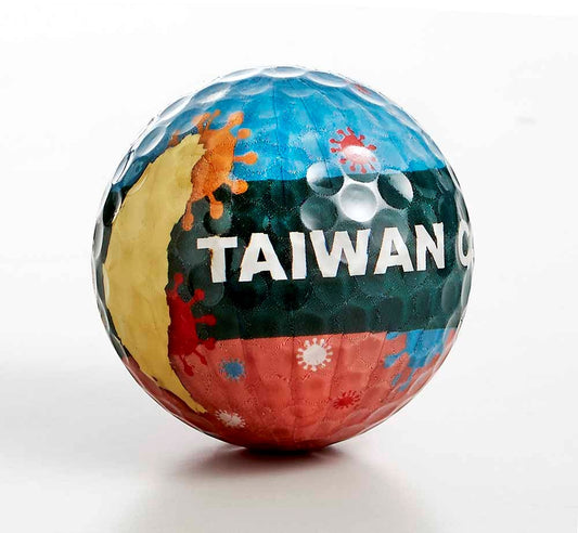 Taiwan Golf Balls - 3 Ball Tube