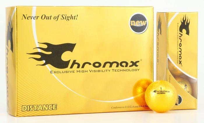 Golf Balls - Chromax Distance - 90 Compression