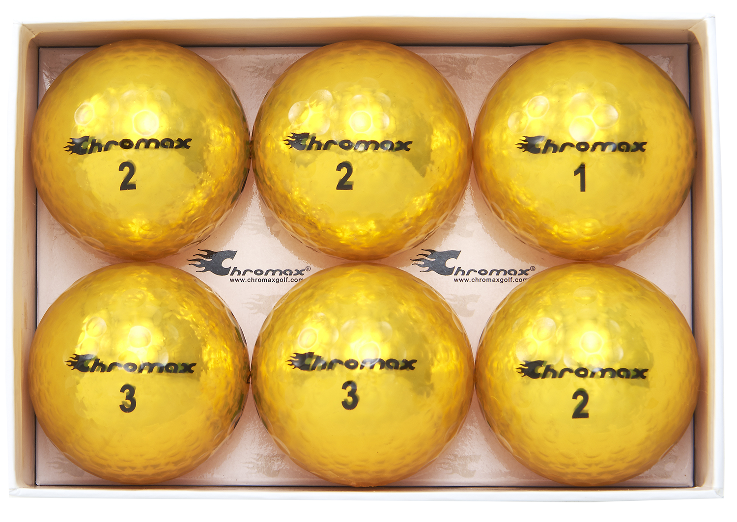 Chromax® Colored Golf Balls - Metallic M5 - 75 Compression Chromax® Colored Golf Balls - Metallic M5 - 75 Compression