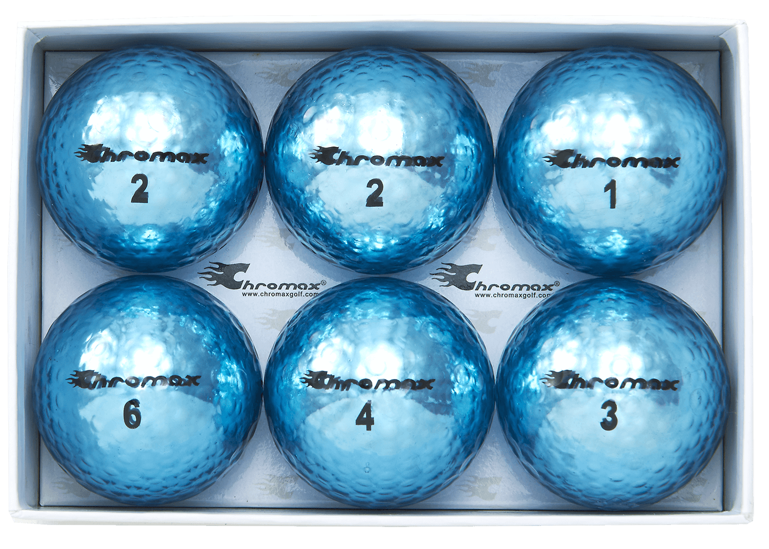 Chromax® Colored Golf Balls - Metallic M5 - 75 Compression Chromax® Colored Golf Balls - Metallic M5 - 75 Compression