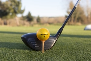 Metallic Gold Golf Balls