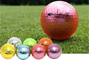 Reflective Golf Balls